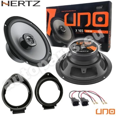 Kit 2 Casse Altoparlanti Hertz X165 Anteriori o Posteriori per Opel Astra K - Immagine 1 di 4
