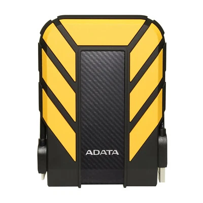 ADATA HD710 Pro Yellow External HDD 1TB IP68 Waterproof Shockproof Hard Drive - Image 1 of 4