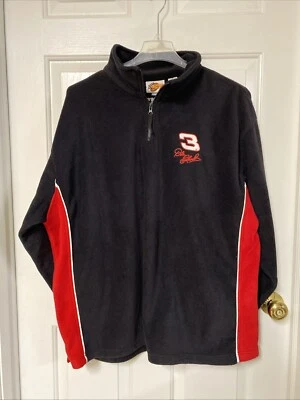 Pulôver masculino de lã Dale Earnhardt NASCAR Winners Circle 1/4 zíper tamanho GG novo com etiquetas - Imagem 1 de 4