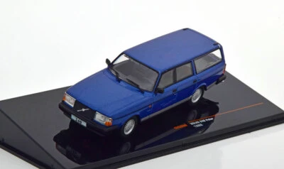 VOLVO 240 POLAR 1988 METAL BLUE IXO CLC324N 1/43 METALLIC SW SWEDEN SUEDE BREAK - Photo 1/3