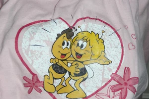 Süße Bluse Top T-Shirt 116 128 Mädchen langarm Biene Maja - Bild 1 von 6