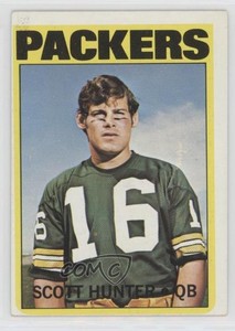 1972 Topps Scott Hunter #206 Rookie RC
