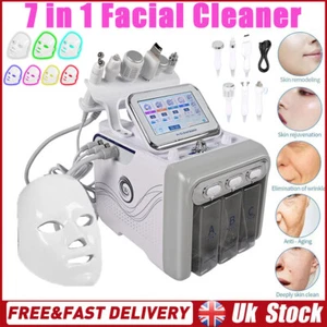 7 in1 Spa Hydra Water Face Cleaner Aqua Peel Hydro Dermabrasion Beauty Machine- - Picture 1 of 23