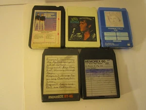 8 TRACK LOT RIGHTEOUS BROTHERS GREATEST + F. VALLI + ELVIS + 2 BM24 - Picture 1 of 2