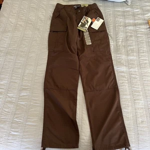 Pantalones 5.11 Tactical Ripstop TDU 74003 Series 108 Marrón Entrepierna Mediana Larga Nuevos con Etiquetas - Imagen 1 de 12