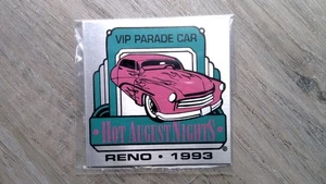 Daytona Trophy Hot August Nights VIP Parade Car Plaque 1993 Aluminum - Picture 1 of 2