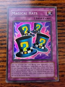 MP - Yugioh Magical Hats PSV-033 Super Rare 1st Edition - Picture 1 of 5