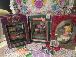 3 Vintage Collectible Christmas Ornament - Picture 1 of 5