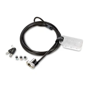 Kensington Universal 3-in-1 Keyed Laptop Lock, Computer Anti Theft Security Teth - Afbeelding 1 van 7