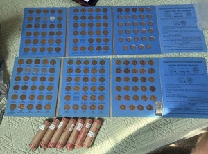 500+ Lincoln Head Wheat Pennies Cent Full Collection 1941-1962 Number Two - Picture 1 of 14