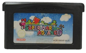 Nintendo Game Boy Advance Super Mario Advance Acción Aventura Genuino AUS PAL - Imagen 1 de 9