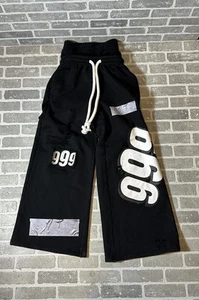 Talla S - Pantalones deportivos Billionaire Studios de doble capa negros TZC1RSE5A - Imagen 1 de 3
