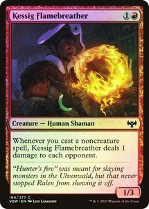 Magic The Gathering MTG KESSIG FLAMEBREATHER FOIL Innistrad: Crimson Vow NM - Bild 1 von 1