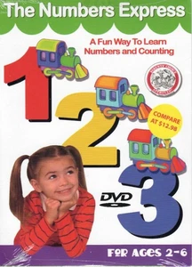 The Numbers Express: A Fun Way To Learn Numbers and Counting (DVD) Disc Only - Picture 1 of 1