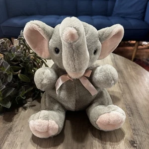 RAR Vintage 1988 verspielter Plüsch Chrisha Creation Elefant Stofftier - Bild 1 von 6