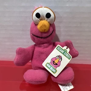 Kelloggs Sesame Street Telly Monster Mini Beans Cereal Toy 1999 Rare - Picture 1 of 10