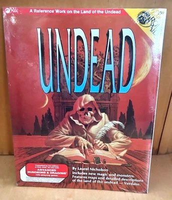 Dungeons & Dragons Role Aids Undead Sourcebook NUEVO Foto 1 de 2