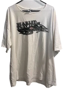 Vintage 3XL Harley Davidson T Shirt.. New Smyrna Front and Back Graphic Y2K 2003 - Picture 1 of 3