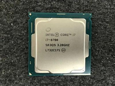 Procesador CPU Intel Core i7-8700 3,20 GHz 6 núcleos SR3QS LGA1151 - CPU989 Foto 1 de 3