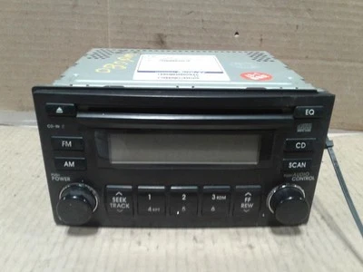 Radio Receiver CD Player 2005-2010 05-10 KIA SPORTAGE 961401F100 - Image 1 of 4