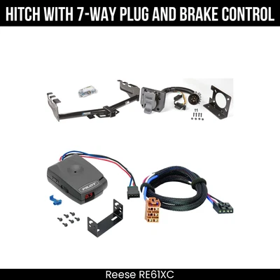 Hitch Tow PKG+ 制动控制 适用于 99-13 Silverado Sierra 1500 HD 2500LD 经典 — 第 1/4 张图片