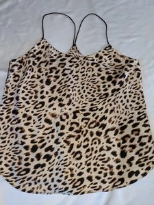 Camisola Victoria's Secret Talla Mediana Estampado Animal Correas de Espagueti Leopardo - Imagen 1 de 24