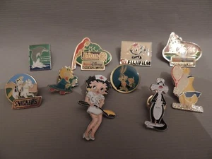 10 collectible metal pins fujifilm 1998 UEFA -Euro Disney - and other - Picture 1 of 8