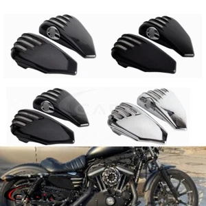 Carenado de cubierta de batería de motocicleta para Harley Sportster 1200 883 personalizado 2004-2013 - Imagen 1 de 12