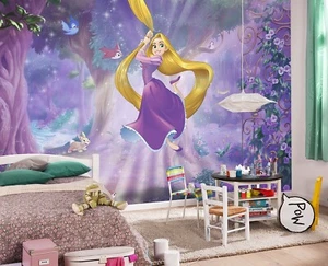 Princess wallpaper mural Tangled Rapunzel purple Disney photo wall feature decor - Picture 1 of 4