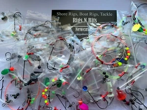 Sea fishing Rigs x 30 high quality rigs - sea shore species rigs sz 4 to 5/0 - Picture 1 of 11