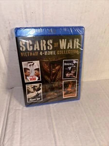 Scars of War: Vietnam 4-Movie Collection (Blu-ray) brand new sealed Bluray Dvd - Foto 1 di 3
