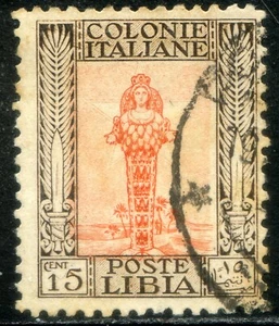 Colonie Italiane Libia 1926 n. 62 dentellatura 11 - usato (m2984) - Picture 1 of 2