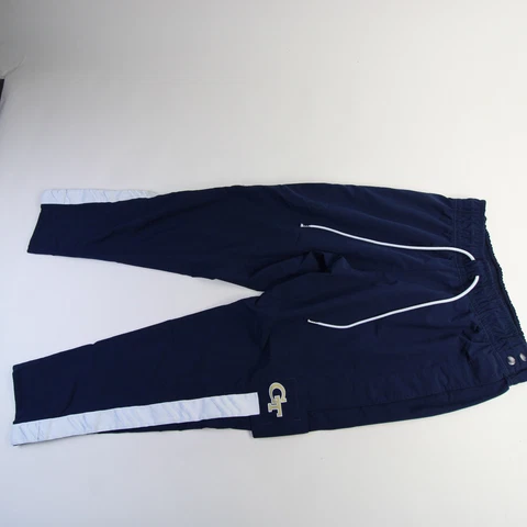 Georgia Tech Yellow Jackets adidas Athletic Pants Women's Navy/White Used Cover