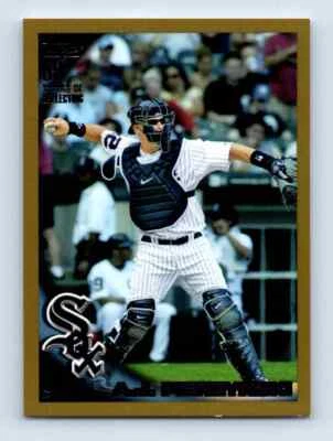 2010 Topps Gold A.J. Pierzynski 0645/2010 Chicago White Sox #605 - Image 1 of 2