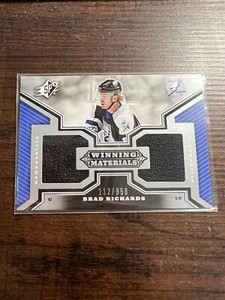 A79,737 - 2005-06 SPx Winning Materials #WMBR Brad Richards/350 Jersey