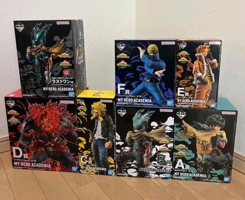 BANDAI My Hero Academia Ichiban Kuji "Ishi" Figure A B C D E F Last one New Cover