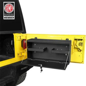 Durable Steel Tailgate Table Storage Fold-up Lock Box fit Jeep Wrangler TJ 97-06 - Foto 1 di 12
