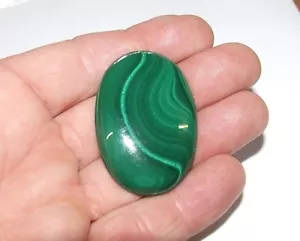 Natural earth-mined Malachite cabochon specimen...149.3 carat! - Foto 1 di 4