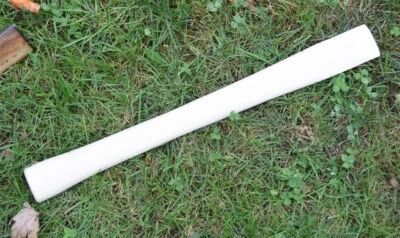 HICKORY 16" Doble Broca Sillín Cruiser Hacha MANGO DE HACHA ~SIN TERMINAR~ Hecho en Amish Foto 1 de 4