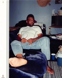 Original Photo 4x6 African American Man H77 #5 - Bild 1 von 2