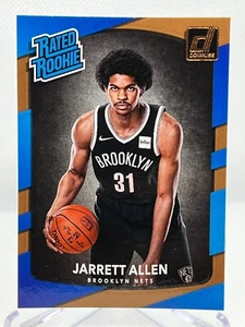JARRETT ALLEN RC 2017-18 Panini Donruss #179 RATED ROOKIE - Picture 1 of 2