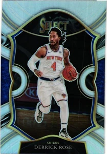2020-21 Select Silver Prizm Concourse #16 Derrick Rose New York Knicks - Picture 1 of 2