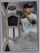 Masahiro Tanaka 2020 Topps Tier One Dual Relic Card #T1DR-MTA  # /25