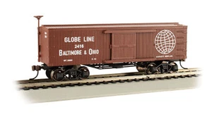 Bachmann 72311 HO Baltimore & Ohio - Globe Line - Old-time Box Car - Picture 1 of 1