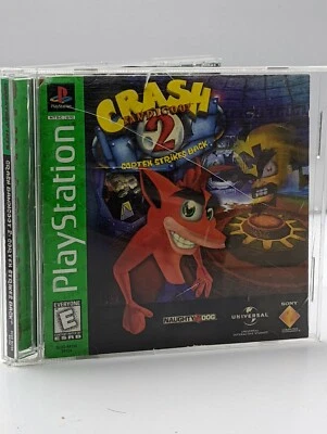 Crash Bandicoot 2: Cortex Strikes Back (Sony PlayStation 1, 2000) UNTESTED  - Image 1 of 4