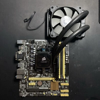 Mainboard-Bundle | Asus A88XM-A | AMD A8-6600K | 4 GB DDR3 | Wasserkühlung - Bild 1 von 4