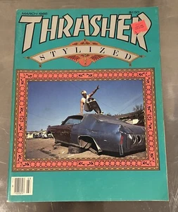 THRASHER SKATEBOARDING MAGAZIN - MÄRZ 1988 - VINTAGE - wie neu! - Bild 1 von 5