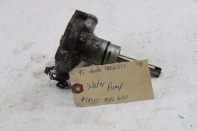 Bomba de agua para motocicleta Honda 19200-MAL-600 1995 CBR600F3 blanca OEM Foto 1 de 4