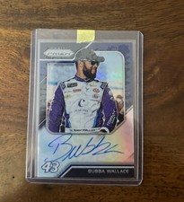 2018 Panini Prizm Driver Signatures Bubba Wallace #DS-BW Auto /43