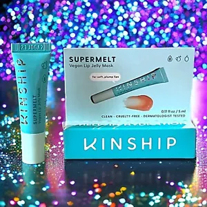 Máscara de gelatina de labios vegana KINSHIP Supermelt 5 ml 0,17 fl oz nueva en caja muestra de lujo - Imagen 1 de 24